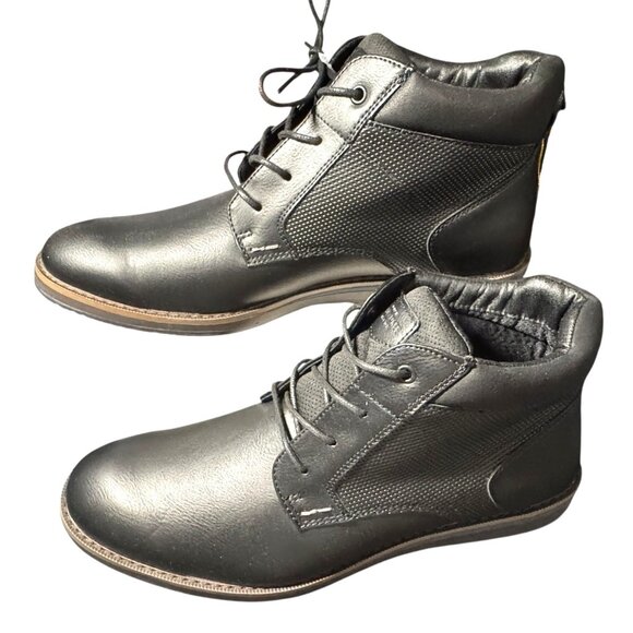Nunn Bush‎ Circuit Men's Black  Ankle Boots Size 11NWT - Picture 1 of 11